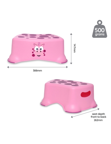 My Little Step Stool – Pink Dragon – Pomoćna stepenica