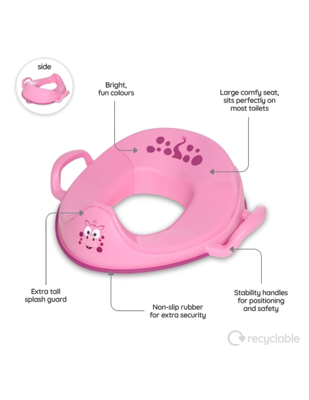 My Little Trainer Seat – Pink Dragon – Dječija daska za wc školjku