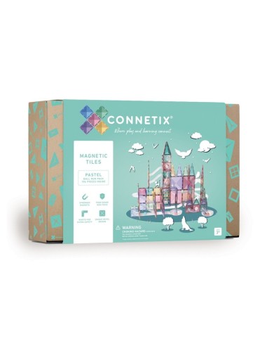 Connetix Tiles – Pastel Ball Run set (106 kom)