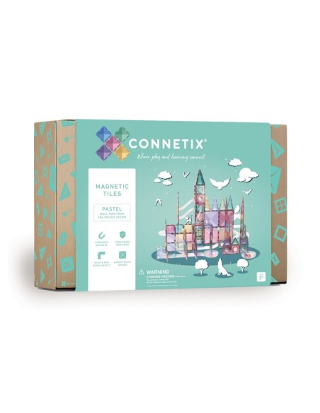 Connetix Tiles – Pastel Ball Run set (106 kom)