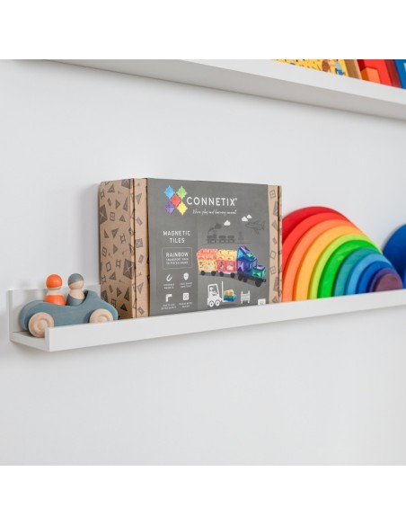 Connetix Tiles – Rainbow Transport set (50 kom)