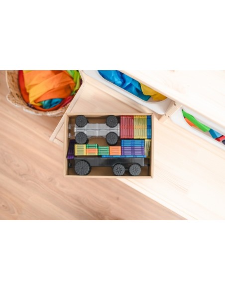 Connetix Tiles – Rainbow Transport set (50 kom)