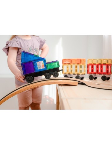 Connetix Tiles – Rainbow Transport set (50 kom)