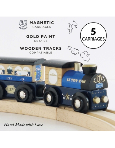 Le Toy Van set drvenih vozića – Twilight Train
