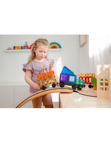 Connetix Tiles – Rainbow Transport set (50 kom)