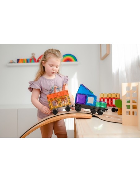 Connetix Tiles – Rainbow Transport set (50 kom)