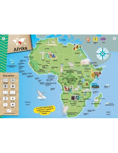 Moj atlas svijeta + poster