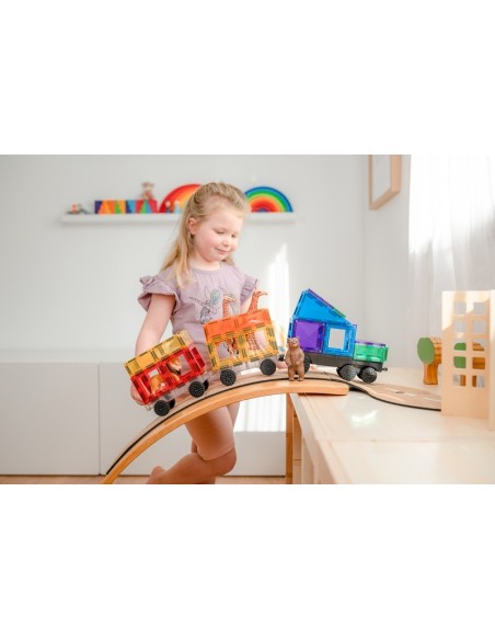 Connetix Tiles – Rainbow Transport set (50 kom)