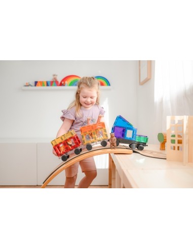 Connetix Tiles – Rainbow Transport set (50 kom)