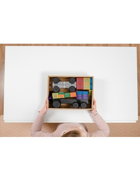 Connetix Tiles – Rainbow Transport set (50 kom)