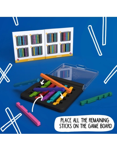 Logička igra SmartGames IQ Stixx (Uzrast: 7+)