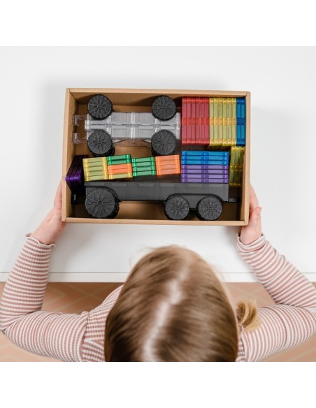 Connetix Tiles – Rainbow Transport set (50 kom)