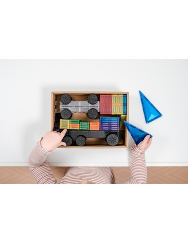 Connetix Tiles – Rainbow Transport set (50 kom)