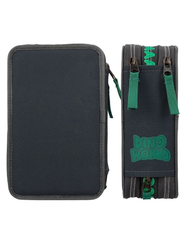 Dino World pernica na tri kata napunjena zelena 3D