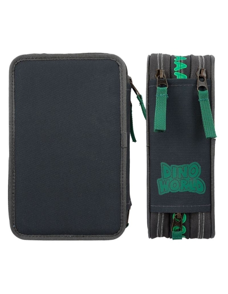 Dino World pernica na tri kata napunjena zelena 3D