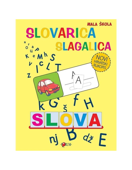 Mala Škola: Slovarica slagalica slova