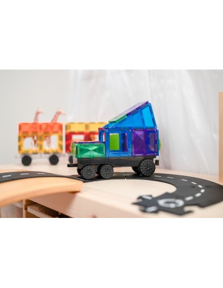 Connetix Tiles – Rainbow Transport set (50 kom)
