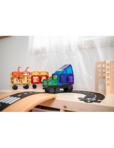 Connetix Tiles – Rainbow Transport set (50 kom)