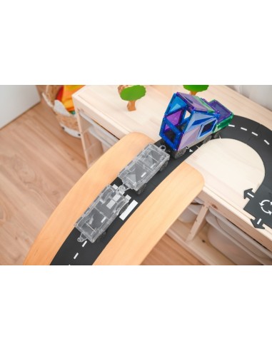 Connetix Tiles – Rainbow Transport set (50 kom)