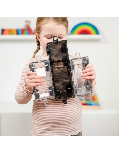 Connetix Tiles – Rainbow Transport set (50 kom)