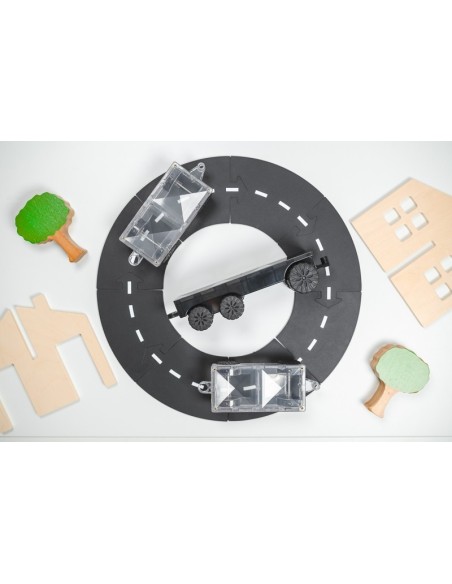 Connetix Tiles – Rainbow Transport set (50 kom)