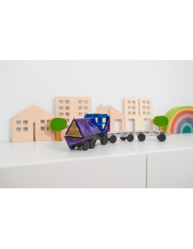 Connetix Tiles – Rainbow Transport set (50 kom)
