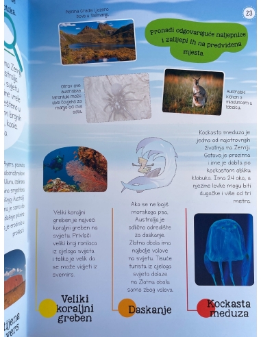 Moj atlas svijeta + poster