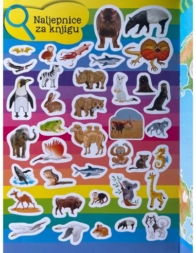 Moj atlas životinja + poster