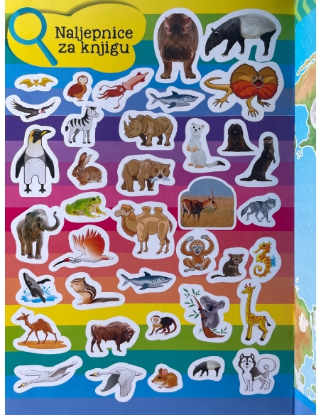 Moj atlas životinja + poster