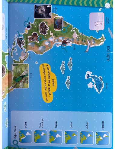 Moj atlas životinja + poster