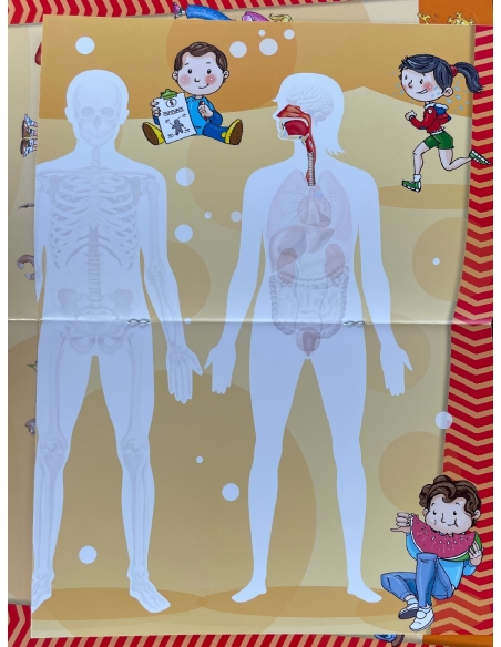 Moj atlas ljudskog tijela + poster