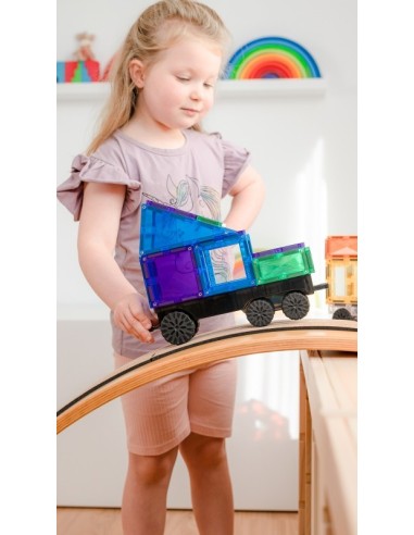 Connetix Tiles – Rainbow Transport set (50 kom)