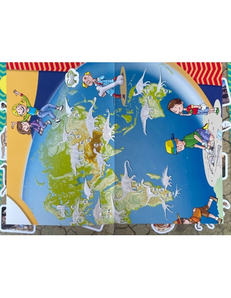 Moj atlas dinosaura + poster