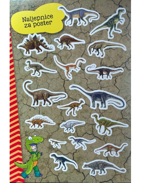 Moj atlas dinosaura + poster