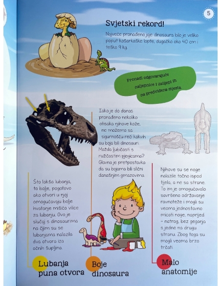 Moj atlas dinosaura + poster