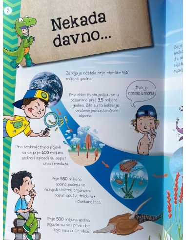 Moj atlas dinosaura + poster