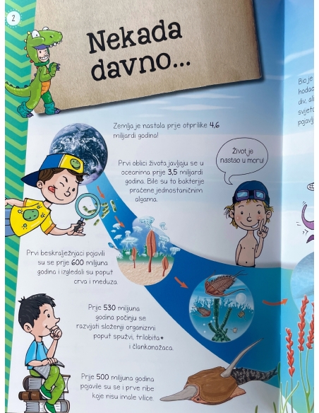 Moj atlas dinosaura + poster