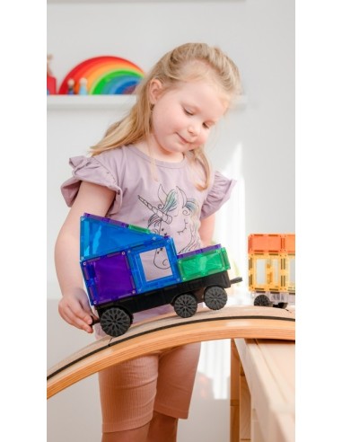 Connetix Tiles – Rainbow Transport set (50 kom)