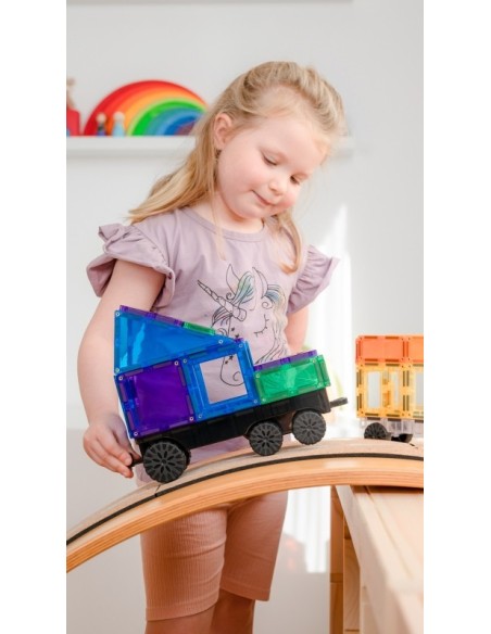 Connetix Tiles – Rainbow Transport set (50 kom)