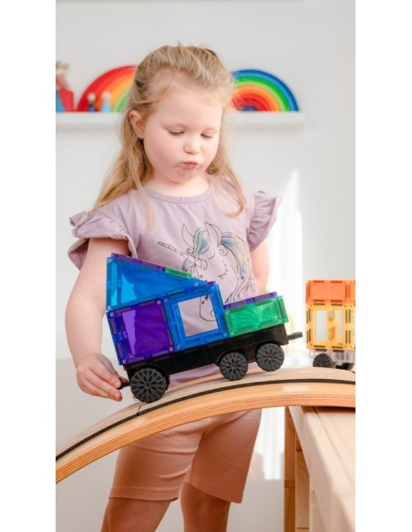 Connetix Tiles – Rainbow Transport set (50 kom)