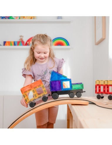 Connetix Tiles – Rainbow Transport set (50 kom)