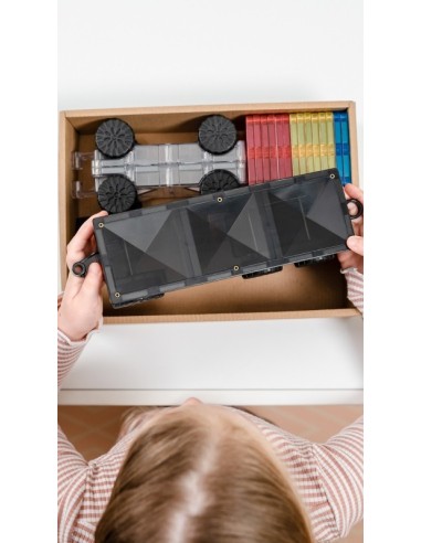 Connetix Tiles – Rainbow Transport set (50 kom)