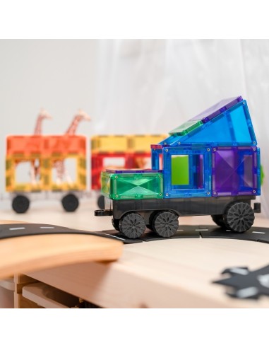 Connetix Tiles – Rainbow Transport set (50 kom)