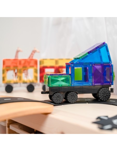 Connetix Tiles – Rainbow Transport set (50 kom)
