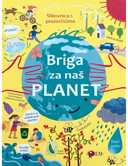 Briga za naš planet - slikovnica sa prozorčićima