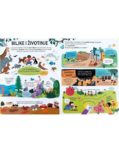 Briga za naš planet - slikovnica sa prozorčićima