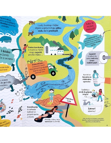 Briga za naš planet - slikovnica sa prozorčićima