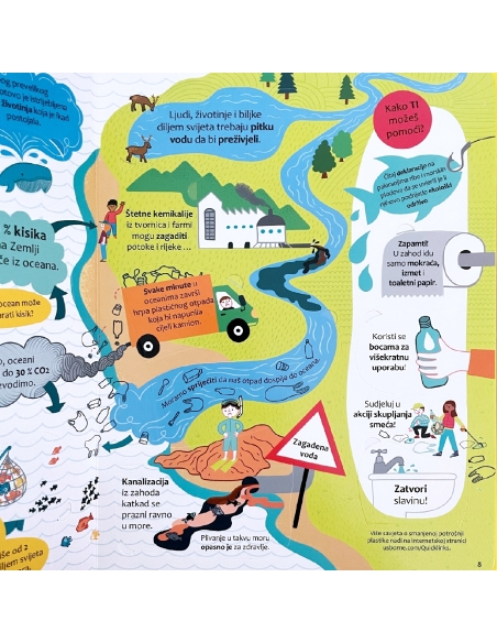 Briga za naš planet - slikovnica sa prozorčićima