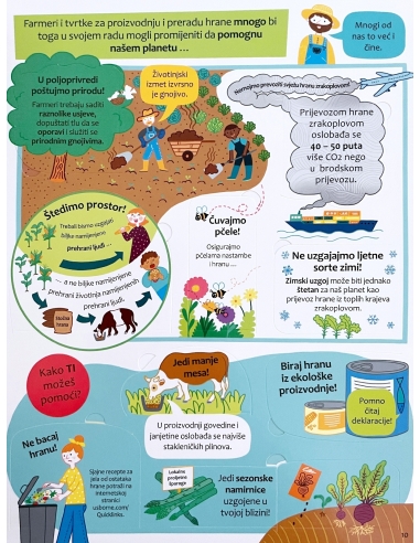 Briga za naš planet - slikovnica sa prozorčićima