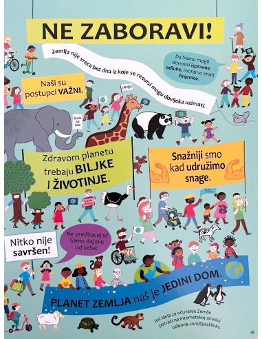 Briga za naš planet - slikovnica sa prozorčićima
